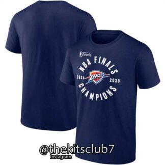 חולצת אליפות טי שירט אוקלהומה 2025 NBA T-SHIRT OKC CHAMPIONS. משלוח חינם