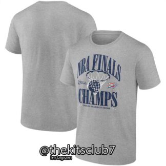 חולצת אליפות טי שירט אוקלהומה 2025 NBA T-SHIRT OKC CHAMPIONS. משלוח חינם