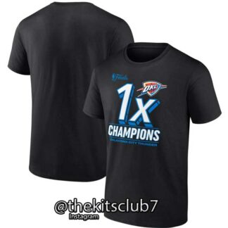 חולצת אליפות טי שירט אוקלהומה 2025 NBA T-SHIRT OKC CHAMPIONS. משלוח חינם