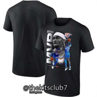 חולצה טי שירט אוקלהומה  2025 NBA T-SHIRT OKC MVP. משלוח חינם