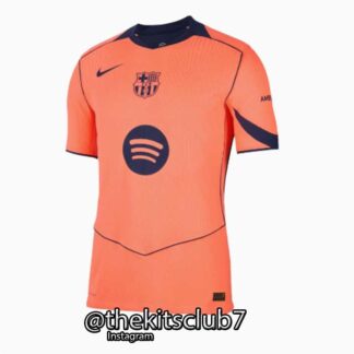 חולצת כדורגל ברצלונה שלישית. עונת 25/26. משלוח חינם