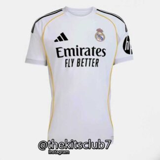 חולצת כדורגל ריאל מדריד בית. עונת 25/26. משלוח חינם