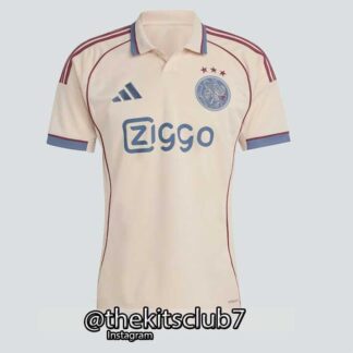 חולצת כדורגל אייאקס שלישית. עונת 25/26. משלוח חינם