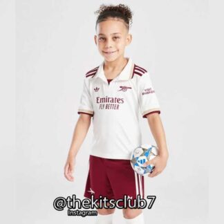 חליפת כדורגל ילדים ארסנל שלישית 25/26. משלוח חינם