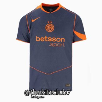 חולצת כדורגל אינטר מילאנו שלישית. עונת 25/26. משלוח חינם