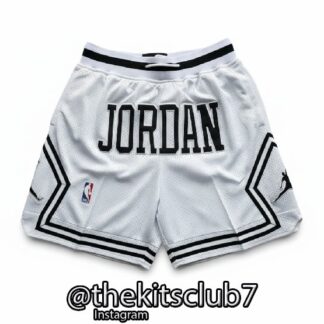 מכנס כדורסל אופנתי 2026 Just*Don WHITE JORDAN. משלוח חינם