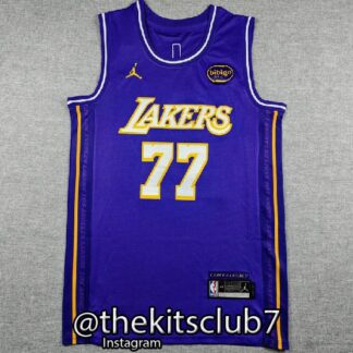 גופיית כדורסל אן.בי.איי לייקרס סגול דונצ'יץ' 2026 LAKERS STATEMENT EDITION DONCIC. משלוח חינם