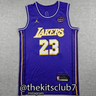 גופיית כדורסל אן.בי.איי לייקרס סגול ג'יימס 2026 LAKERS STATEMENT EDITION JAMES. משלוח חינם