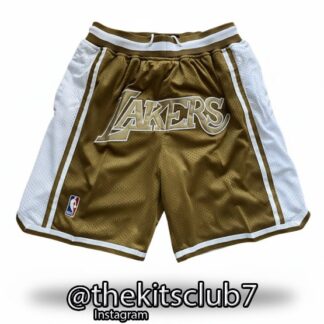 מכנס כדורסל אופנתי 2026 Just*Don LAKERS GOLD. משלוח חינם