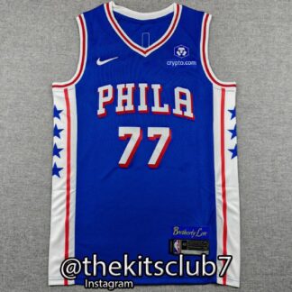 גופיית כדורסל אן.בי.איי פילדלפיה כחול אדג'קומב 2026 PHILADELPHIA BLUE EDITION EDGECOMBE. משלוח חינם
