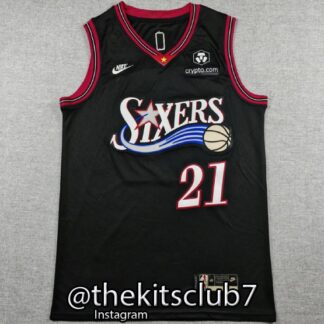 גופיית כדורסל אן.בי.איי פילדלפיה רטרו אמביד 2026 PHILADELPHIA HARDWOOD RETRO EDITION EMBIID. משלוח חינם